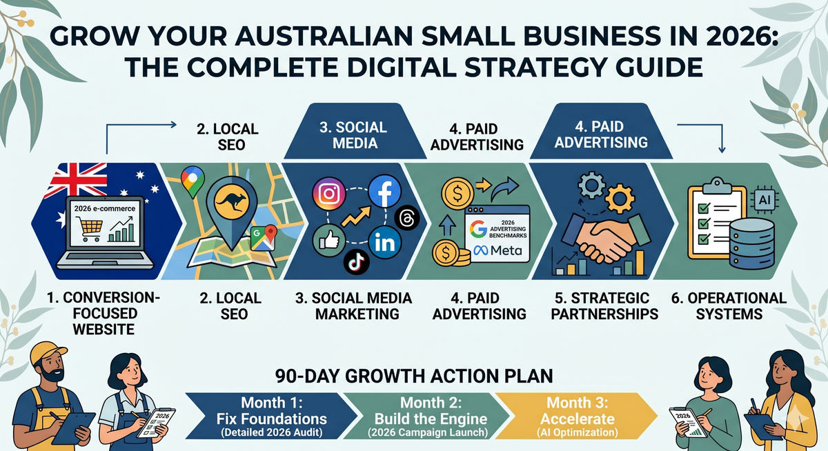 How to Grow Your Small Business in Australia: The Complete Digital Strategy Guide (2026)